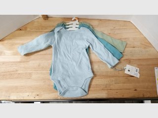 Baby Knit Bodysuits Set, 3 total, size 12 month
