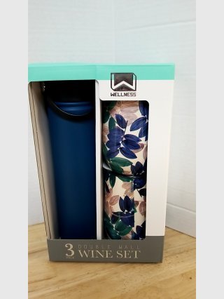 Wellness 3 Double Wall Wine Set