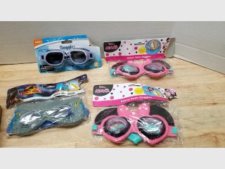 Assorted Kids Swim Goggles