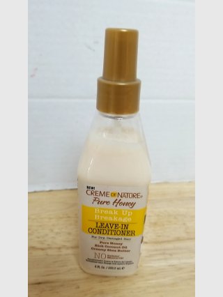 New Creme of Nature Pure Honey Breakage Up Leave-In Co