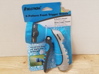 New metal 8 pattern hose nozzle 