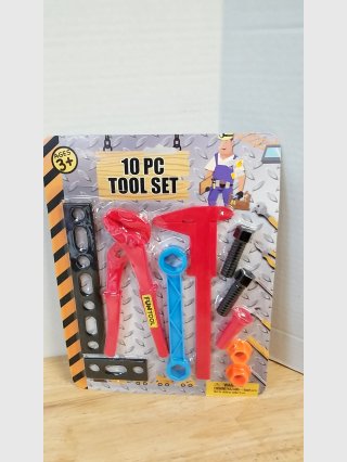 10 Pc Fun Tool Set Ages 3+
