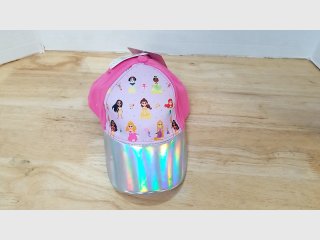 Disney Princesses Pink Glitter Visor Hat