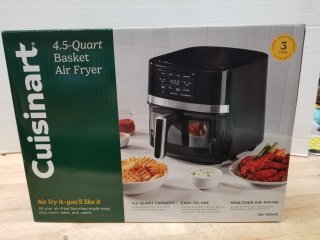 New cuisinart 4.5 quart basket air fryer
