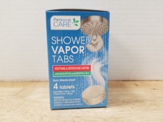 New shower vapor tabs