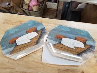 New Cheese Illustration Plates
