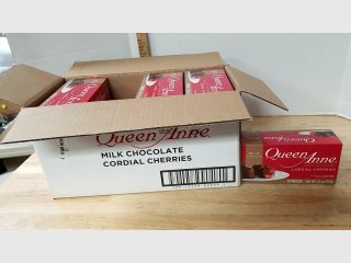 Queen Anne Milk Chocolate Cordial Cherries Lot
