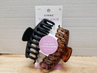 New large claw hair clips, each approx 4 inch 
