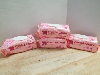New scented baby wipes 100 in each