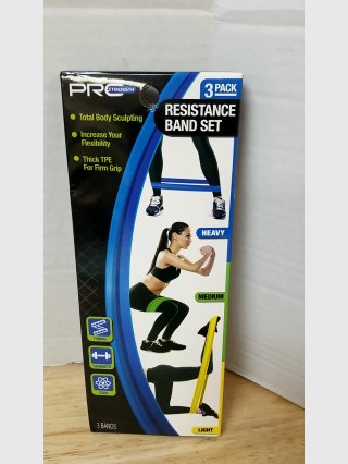 ProStrength Resistance Band Set 3-Pack