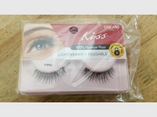 Kiss Flirty 100percent Human Hair Eyelashes