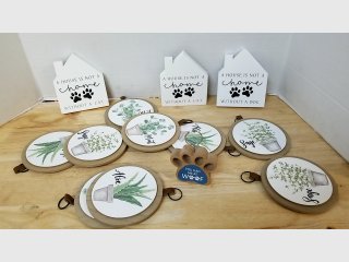 Pet & Herb Home Decor Set