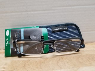 New reader glasses +1.75