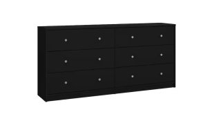 New Portland 6-Drawer Double Dresser, 27 x 56 in. x 13