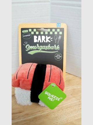 Bark Squeak Smorgasbark Sushi Dog Toy
