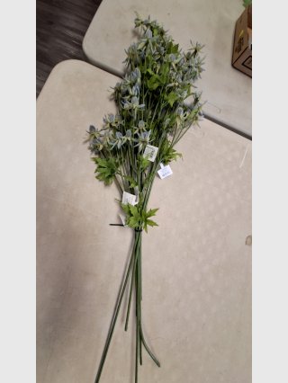 Blue Artificial Flower Bouquet