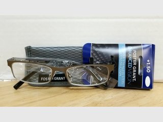 Foster Grant Stainless Steel Reading Glasses