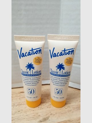 Vacation Classic SPF 50 Sunscreen Lotion 2x 1oz