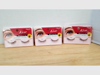 Kiss Flirty 100% Human Hair Lashes (3pk)