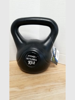 Pro Style 10 lb Black Kettlebell