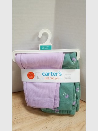 Carter\'s 3 Months 2-Pack Pants