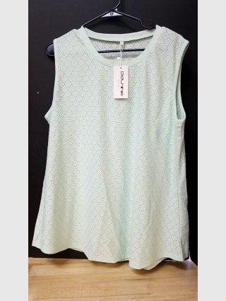 Mint Green Lace Tank Top w/ Tag