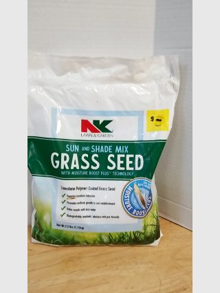 NK Sun & Shade Grass Seed 2.5lbs