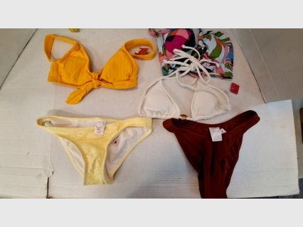 Assorted Women's Bikini Bottoms & Tops, size XS