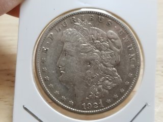 1921 S Morgan silver Dollar 