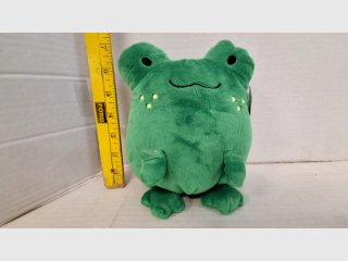 Green Plush Frog Stuffed Animal