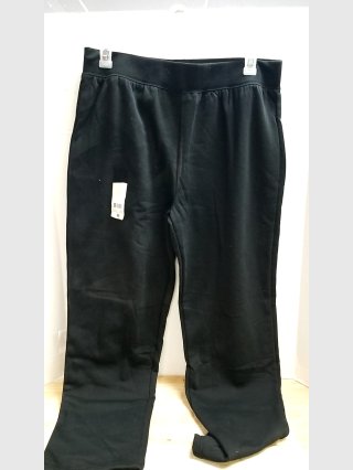 Black Sweatpants ladies xl