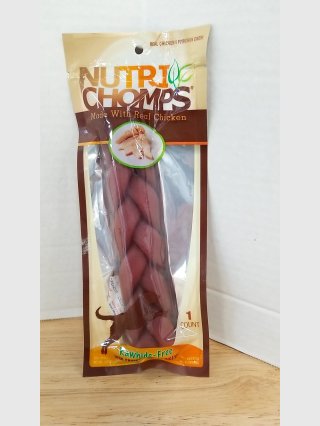 Nutri Chompz Pork Skin Chew 7 inch