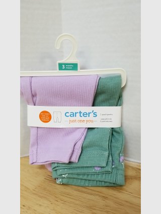 Carter\'s 3 Month 2-Pack Baby Pants