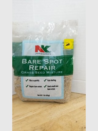 NK Lawn Bare Spot Grass Repair Mix 1lb