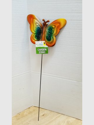 Colorful Butterfly Garden Stake