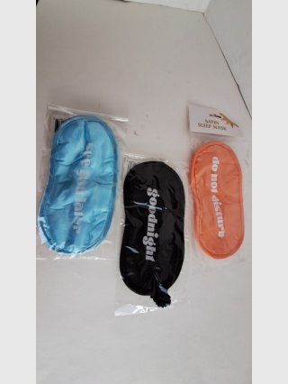 Assorted Satin Sleep Masks