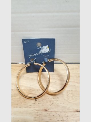 New Universal Thread Gold Hoop Earrings