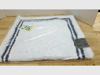 Fieldcrest Border Stripe Bath Rug