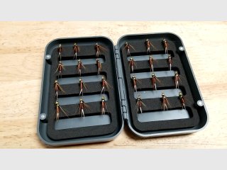 New Fly Fishing Lure Box with Assortment