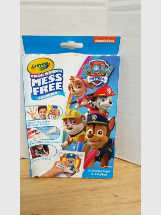 Paw Patrol Crayola Color Wonder Kit