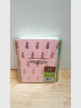 New 4 Greenroom Notebooks, each 8 by 6 inch