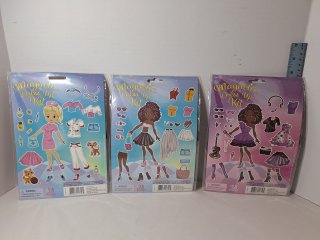 3 new Magnetic Dress Up  Kits