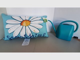 Sunshine Daisy Garden Pillow