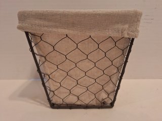 New wire basket, 6x6x4