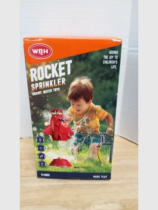 WQI Rocket Sprinkler Squirt Water Toy