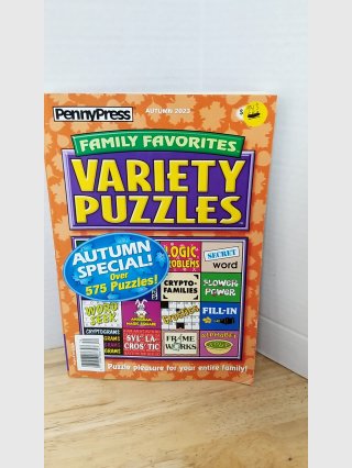 Penny Press Autumn Variety Puzzles 2023