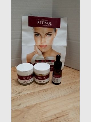 Retinol Skincare Day/Night Creams & Serum
