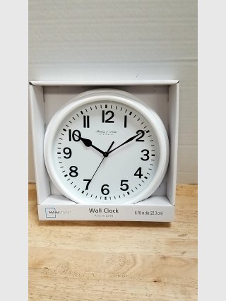 Mainstays Sterling White Wall Clock