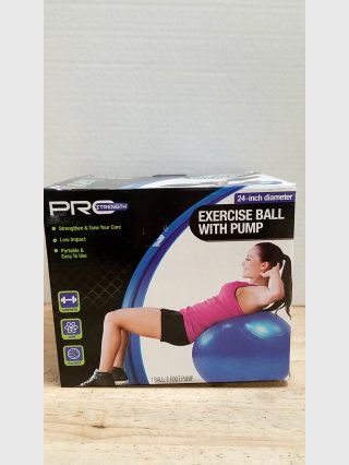 New exercise ball with pump 