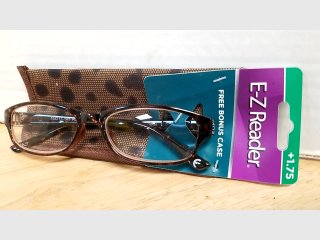 EZ Reader Glasses + Case